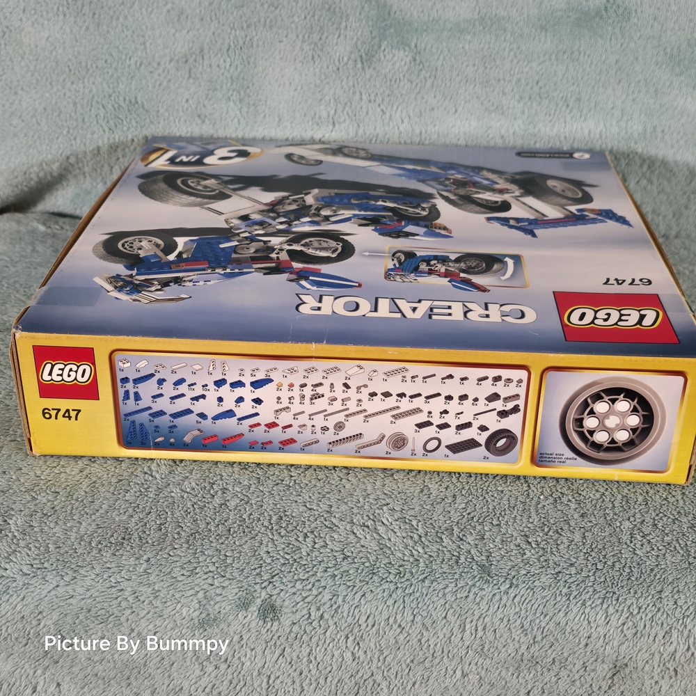NIB LEGO Creator Race Rider (set 6747). - Picture 3 of 11